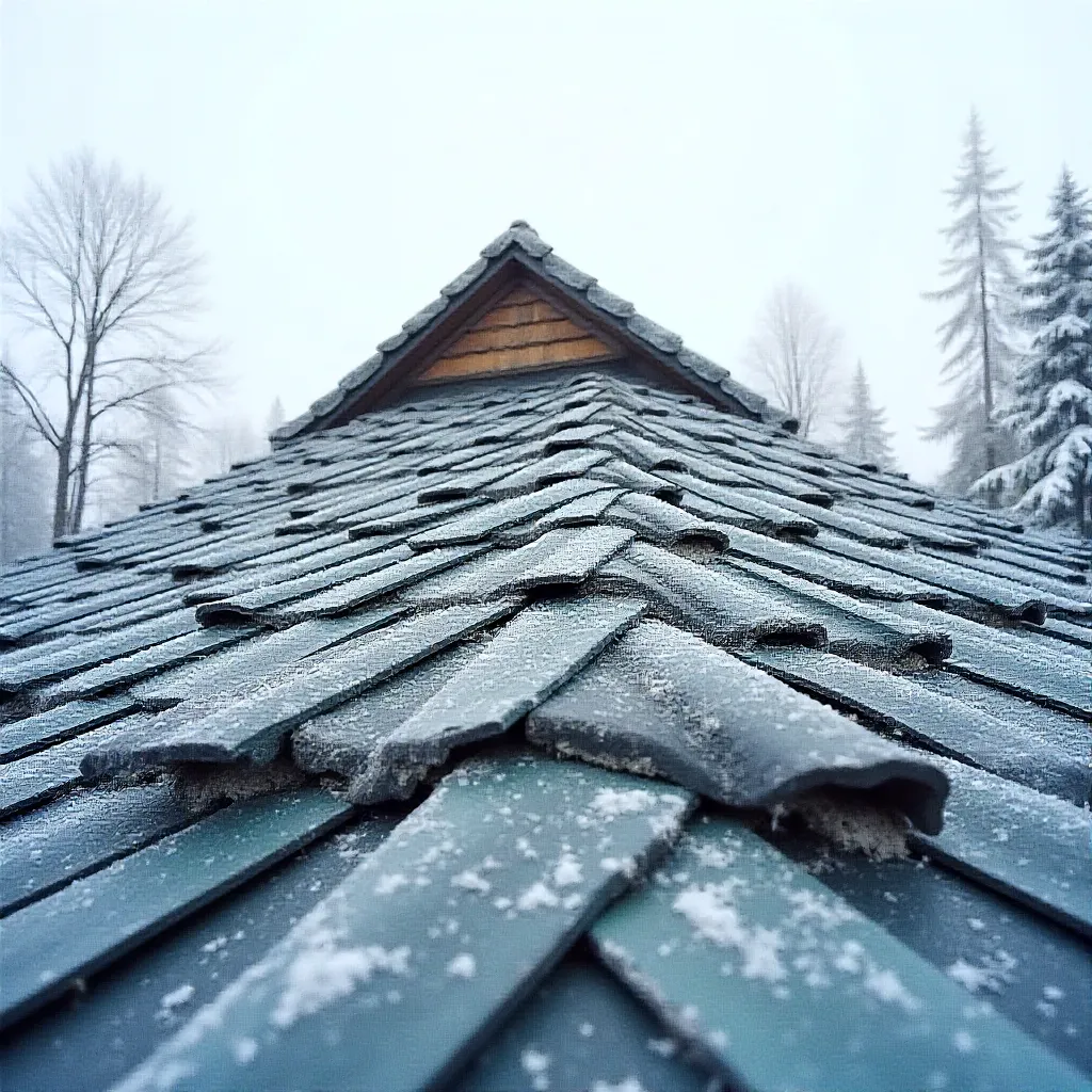 Green roof with vegetation layer